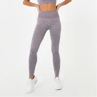 Sports Direct Everlast seamless camo leggings promoção