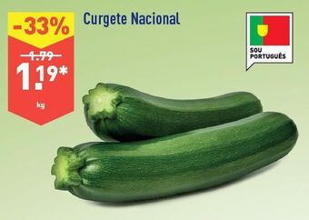 ALDI Curgete promoção