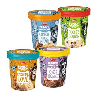 ALDI Gelado funky american promoção