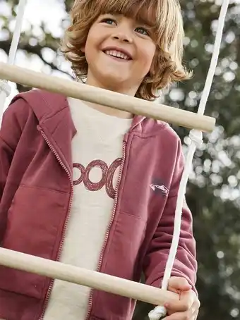 Vertbaudet Camisola com inscrição "cool" de mangas compridas, para... promoção