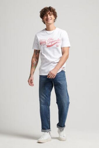 Springfield Camiseta vintage script style promoção