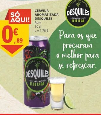 E.Leclerc Cerveja Aromatizada Desquiles promoção