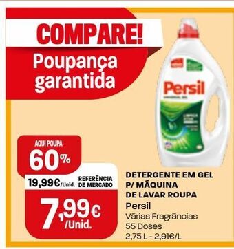 Detergente líquido persil