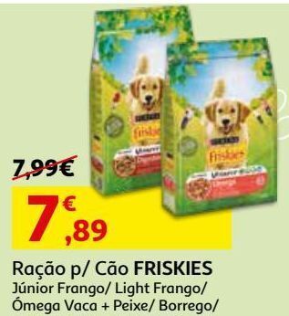Auchan Ração cão friskies promoção