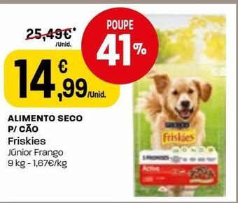Intermarché Ração para cães friskies promoção