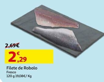 Filete robalo:fresco 120 gr