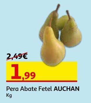 Auchan Pera abate fetel auchan:kg promoção