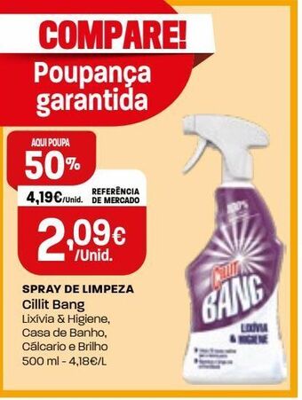 Intermarché Limpadores cillit bang promoção