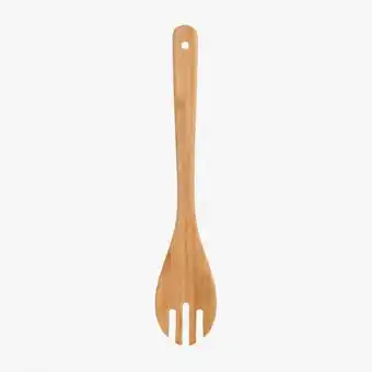 Garfo para salada bambu
