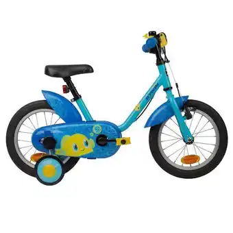 Bicicleta de criança 3-5 anos 500 ocean 14 polegadas