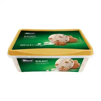 ALDI Gelado de noz promoção