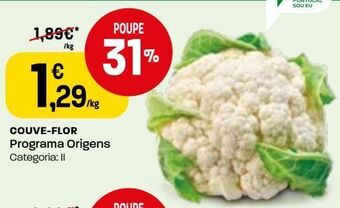 Intermarché Couve flor promoção