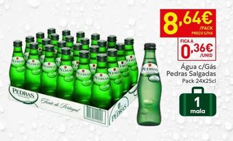 Recheio Água com gás pedras salgadas promoção