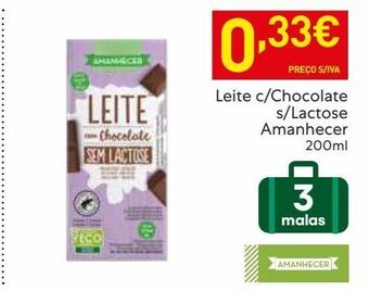 Recheio Achocolatado amanhecer promoção