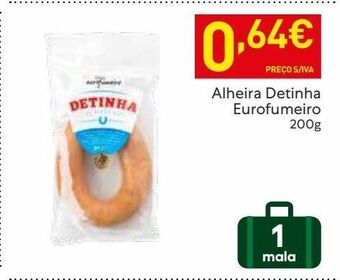 Recheio Alheira eurofumeiro promoção