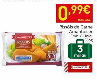 Recheio Rissóis amanhecer promoção