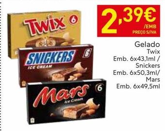 Gelados twix