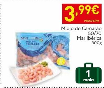 Recheio Camarão mar ibérica promoção