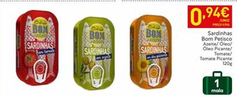 Recheio Sardinhas bom petisco promoção