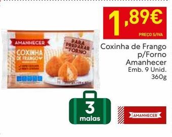 Recheio Nuggets de frango amanhecer promoção
