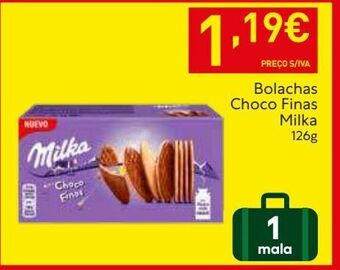 Recheio Biscoitos milka promoção