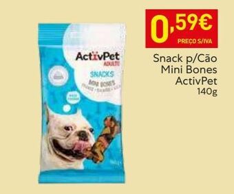 Recheio Ração para cães activpet promoção