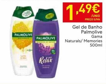 Recheio Gel de banho palmolive promoção