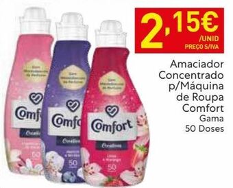 Recheio Amaciador comfort promoção