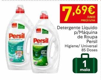 Recheio Detergente líquido persil promoção