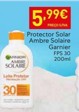 Protetor solar ambre solaire