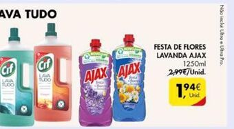 Pingo Doce Limpadores ajax promoção