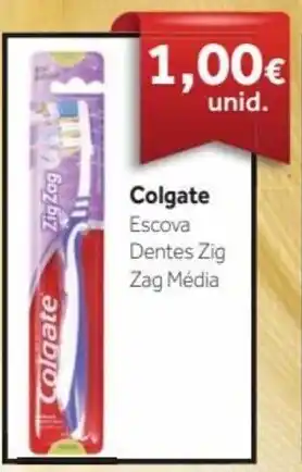 Colgate Escova Dentes Zig Zag Media
