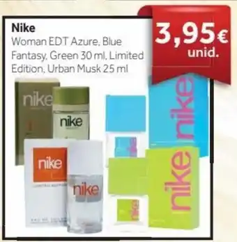 Nike Woman EDT Azure. Blue Fantasy