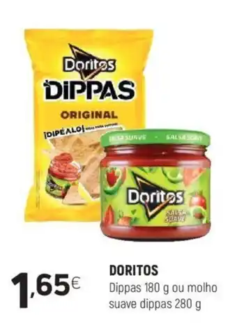 Doritos Dippas 180g ou Molho Suave Dippas 280g