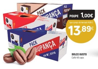 Coviran Dolce Gusto Cafe 48 caps promoção