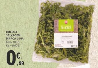E.Leclerc Rucula Selvagem Marca Guia 100g promoção