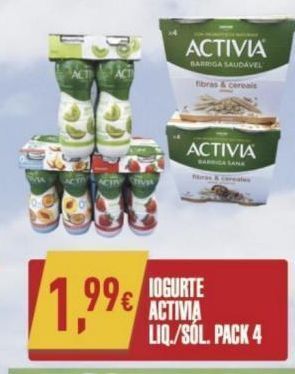 Miranda Supermercados Iogurte activia promoção