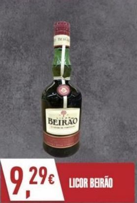 Miranda Supermercados Licor beirão promoção