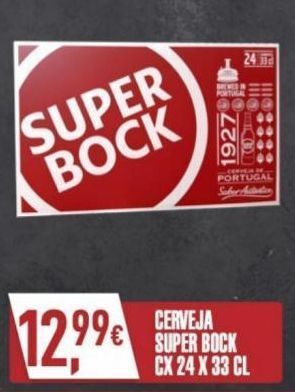 Miranda Supermercados Cerveja super bock promoção