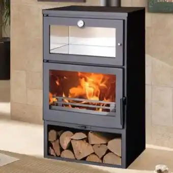 Salamandra a lenha oven ecodesign 7.1 kw