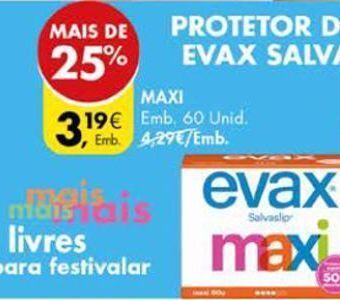 Pingo Doce Protetor diário evax promoção
