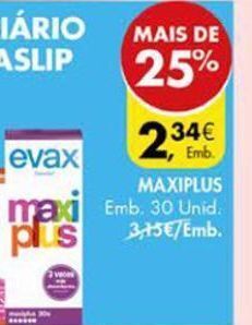 Pingo Doce Protetor diário evax promoção