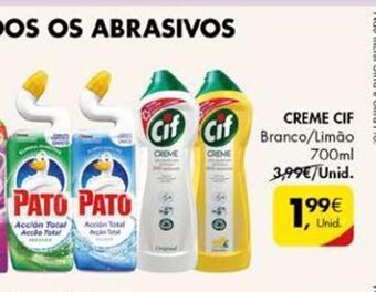 Pingo Doce Limpadores cif promoção