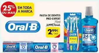 Pingo Doce Pasta de dentes oral-b promoção
