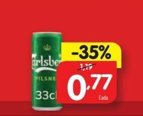 Minipreço Lata de cerveja carlsberg promoção