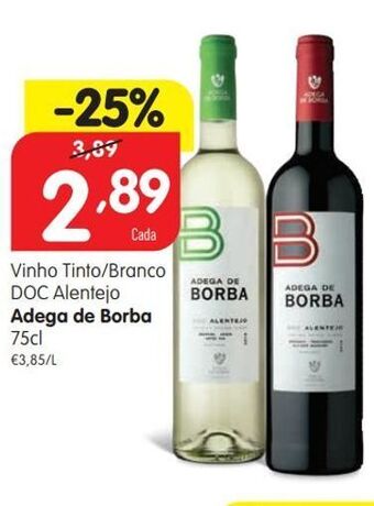 Vinhos adega de borba