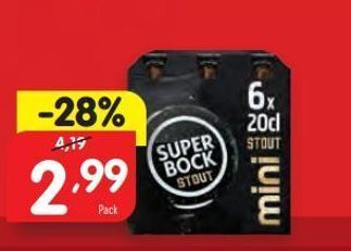 Minipreço Cerveja super bock promoção