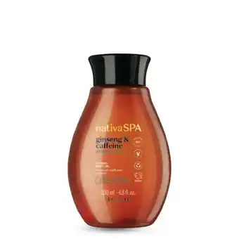 O Boticário Óleo corporal nativa spa ginseng & cafeína 200ml promoção