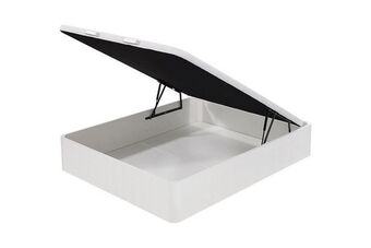 Conforama Base flex box branco - rebatível - cama com arrumação - roupeiro horizontal promoção