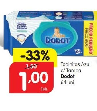 Minipreço Toalhas umedecidas dodot promoção